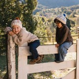 Acorn Crossroads Beanie - Brown/Caramel