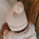 Acorn Stargaze Beanie - Cream Speckle