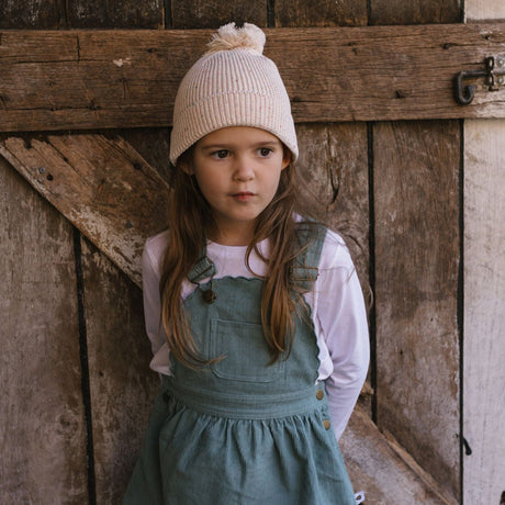Acorn Stargaze Beanie - Cream Speckle