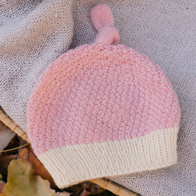 Acorn Springbud 100% Merino Gift Set - Pink