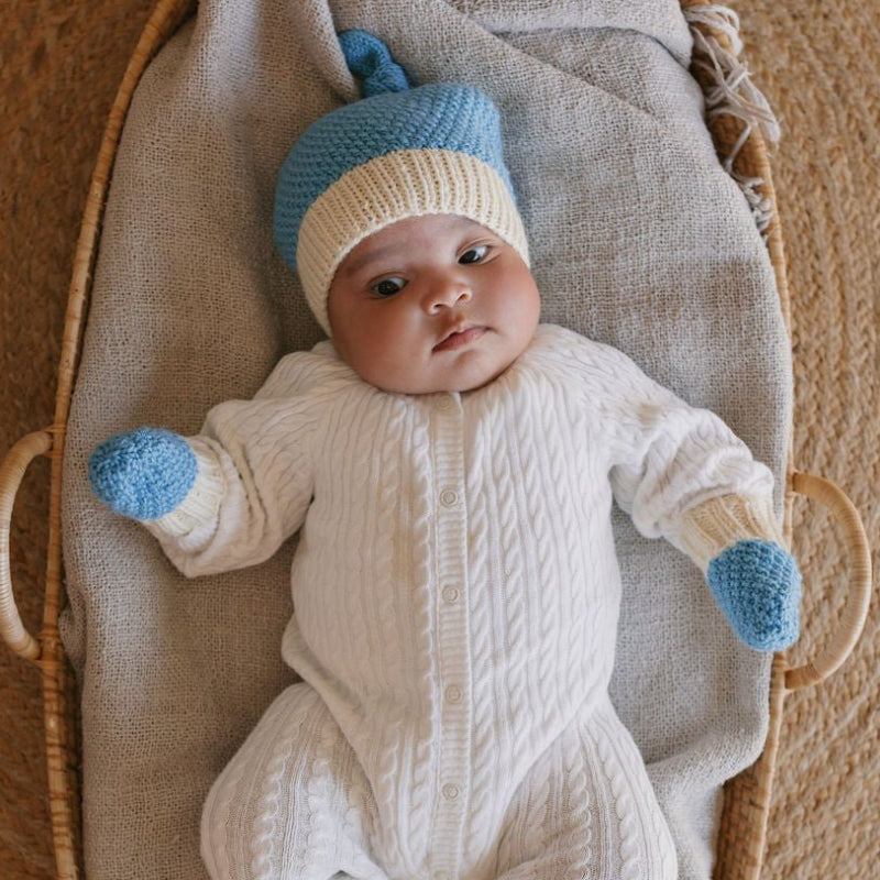 Acorn Springbud 100% Merino Gift Set - Blue