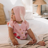 Acorn Bunny Beanie - Pink