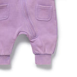 Wilson & Frenchy Terry Growsuit - Berry