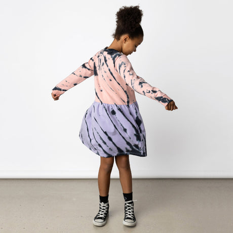 Minti Duo Tie Dye Dress - Pink/Purple