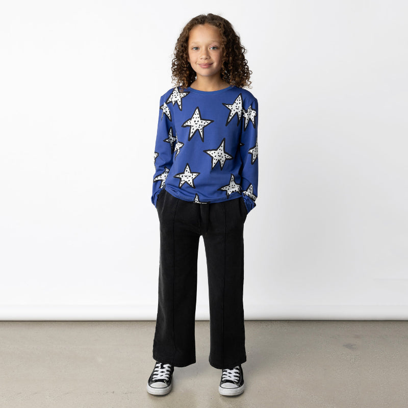 Minti Star Buddies Tee - Bright Blue