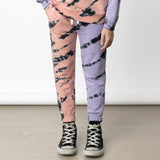Minti Duo Tie Dye Trackies - Pink/Purple
