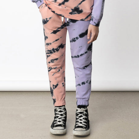 Minti Duo Tie Dye Trackies - Pink/Purple
