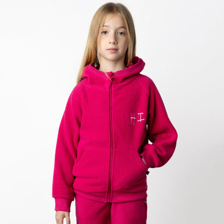 Minti Teddy Zip - Hot Pink