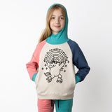 Minti Furry Hood - Magical Rainbow Unicorn Multi