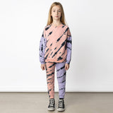Minti Duo Tie Dye Crew - Pink/Purple