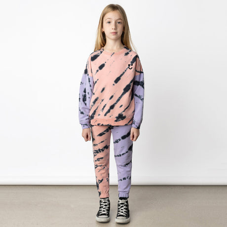 Minti Duo Tie Dye Crew - Pink/Purple
