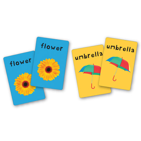 First 100 Words Matching Card Game