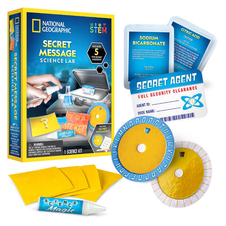 National Geographic Secret Message Lab