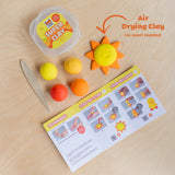 Tiger Tribe Super Clay - Sunrise - Yellow/Orange