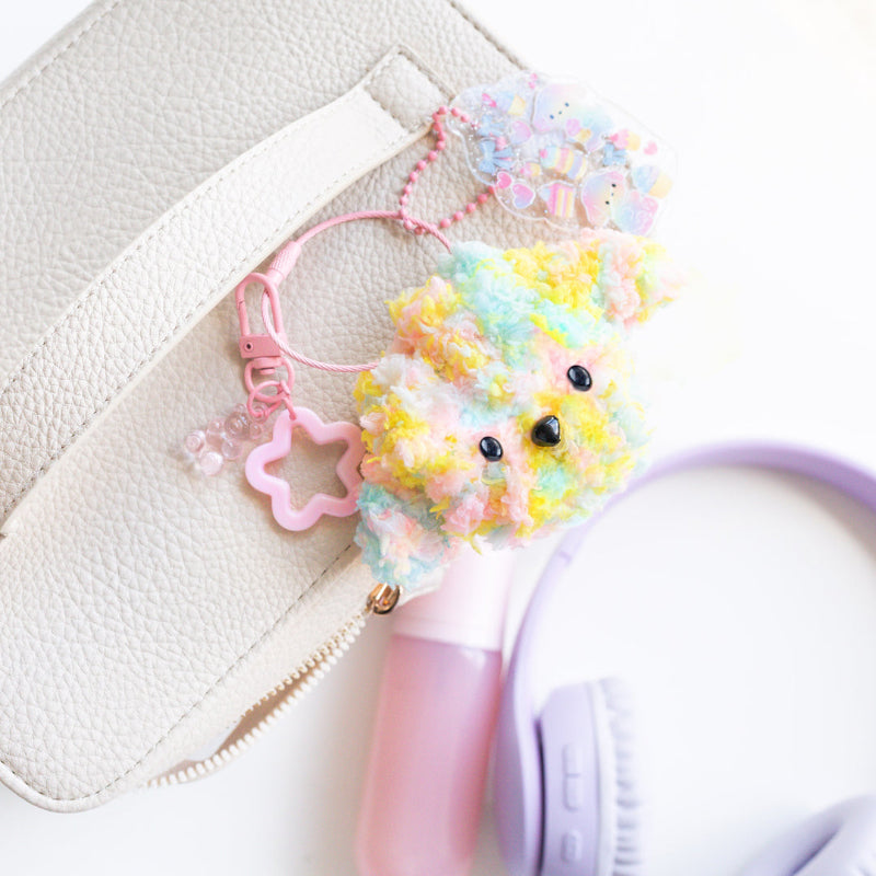 Tiger Tribe Bag Charm Kit - Fluffy Dog
