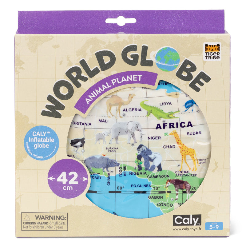 Tiger Tribe World Globe - Animal Planet 42cm