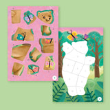 Tiger Tribe Sticker By Numbers - Animals