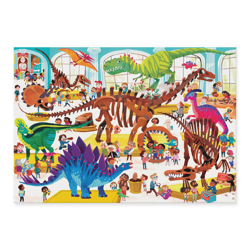 Tiger Tribe 60PC Puzzle - Day At the Museum