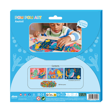 Avenir Everyday Craft - Pom Pom Art Axolotl