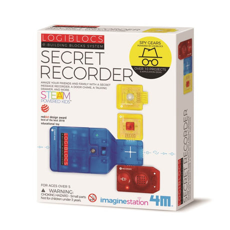 4M Logiblocs Secret Recorder