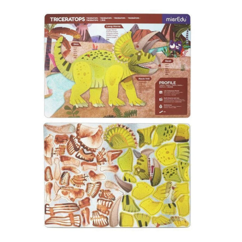 mierEdu Magnetic Pad - Triceratops