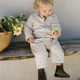 Nature Baby Walter Romper Cord - Ecru