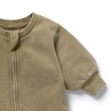 Wilson & Frenchy Terry Growsuit - Olive