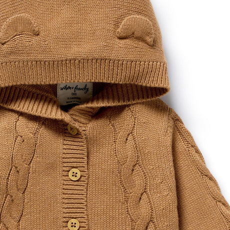 Wilson & Frenchy Knitted Cable Jacket - Autumn