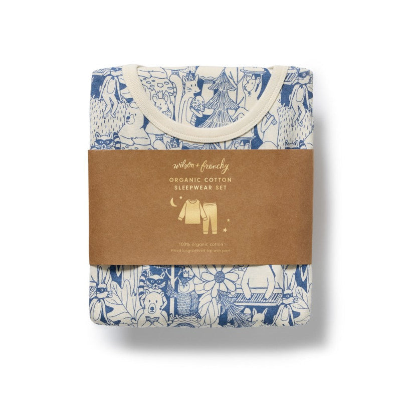 Wilson & Frenchy Long Sleeve Pyjamas - Woodland Adventures