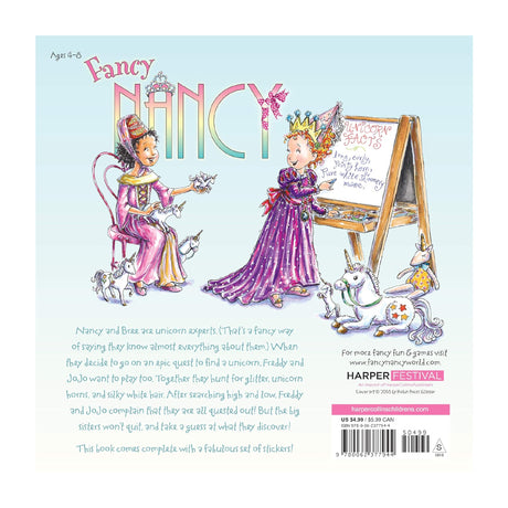 Fancy Nancy And The Quest For The Unicorn