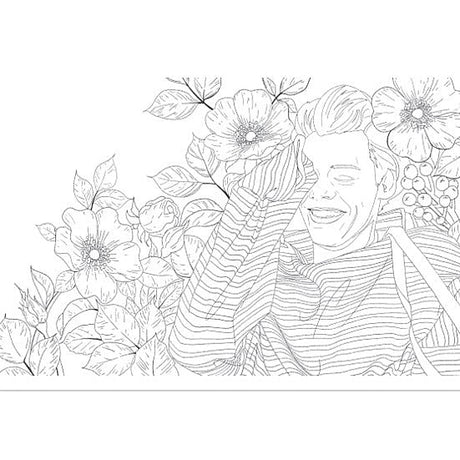Harry Styles Colouring Book