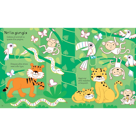 Little Children's Travel Activity Book