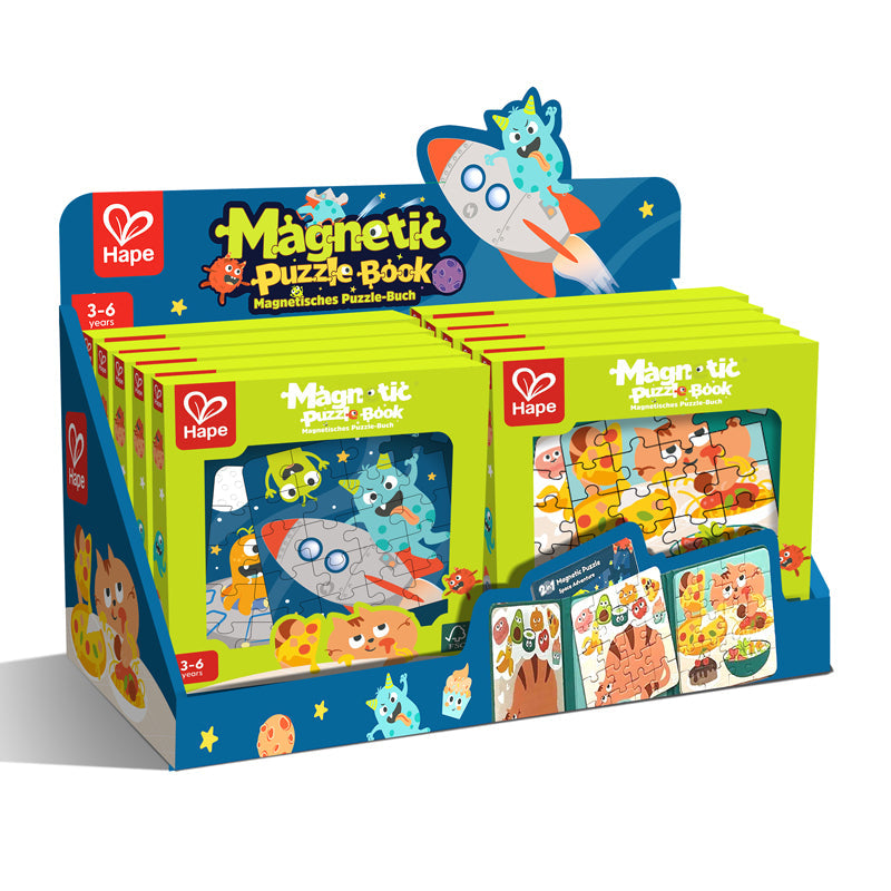 Hape Magnetic Puzzle Book