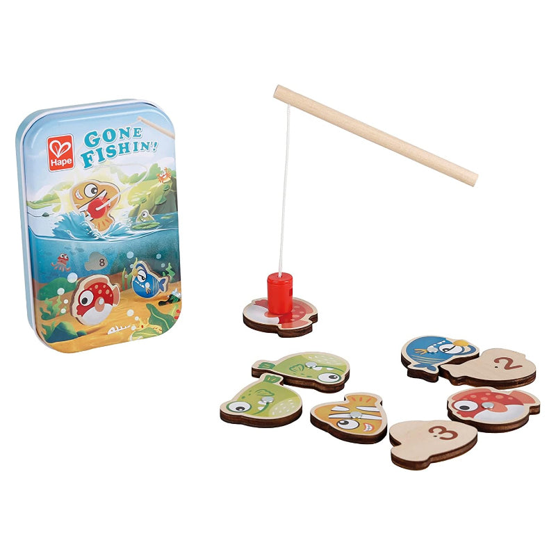 Hape Classic Pocket Games - Gone Fishin'