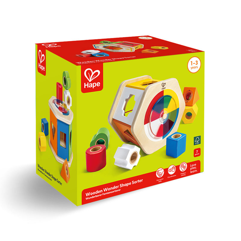 Hape Wooden Wonder Shape Sorter