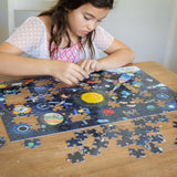 Djeco 200PC Observation Puzzle & Booklet - Space