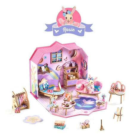 Djeco Mi House Model-making Minature Home Kit - Rosie
