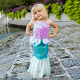 Misty Mermaid Dress - Pink