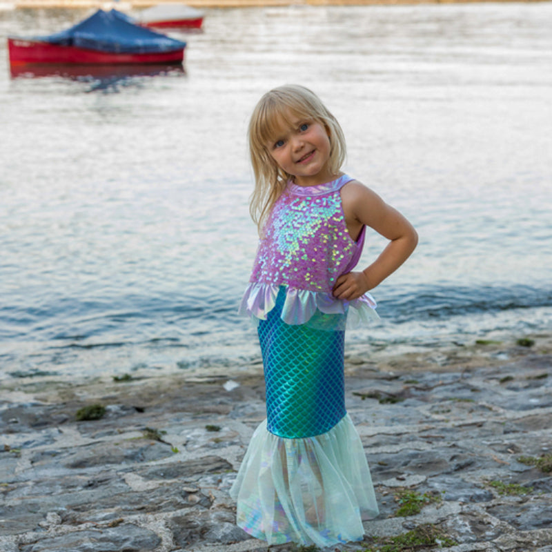 Misty Mermaid Dress - Pink