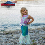 Misty Mermaid Dress - Pink