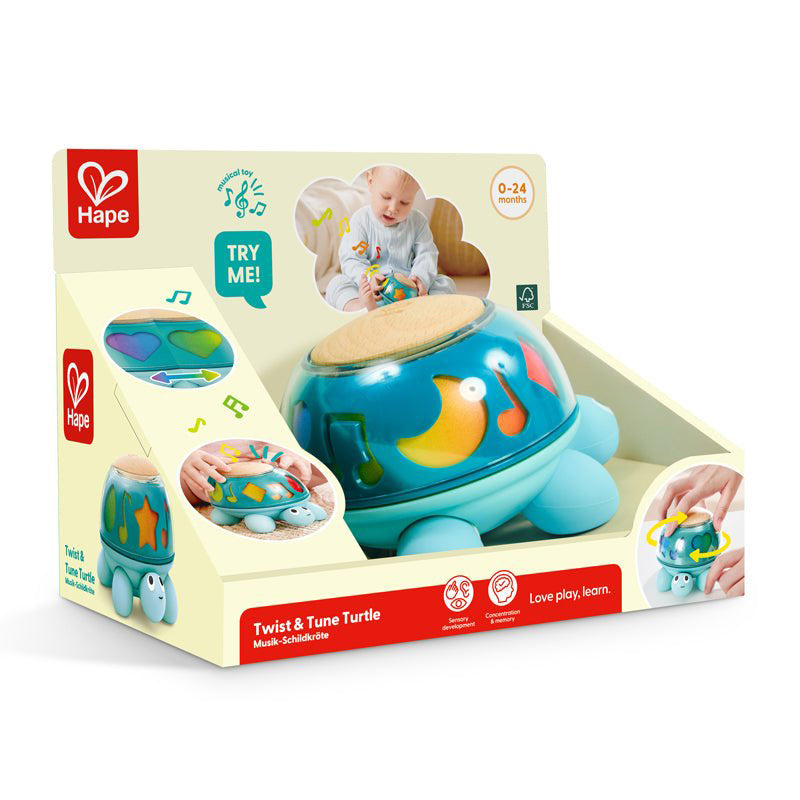 Hape Twist And Tune Turtle