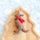 Tara Treasures Christmas Kangaroo With Joey