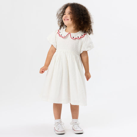 Goldie + Ace Flo Smocked Dress - Sweet Strawberry