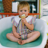 Goldie + Ace Ric Rac Ava Collared Romper