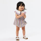 Goldie + Ace Ric Rac Ava Collared Romper