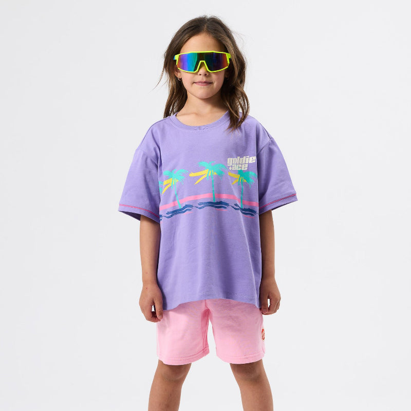 Goldie + Ace T-Shirt - Oversized Palm Beach