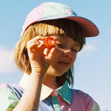 Goldie + Ace Gingham Colour Block Cap