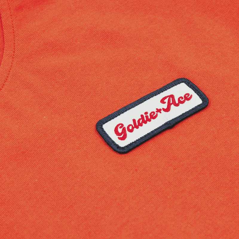 Goldie + Ace Contrast Stitch T-Shirt - Rust