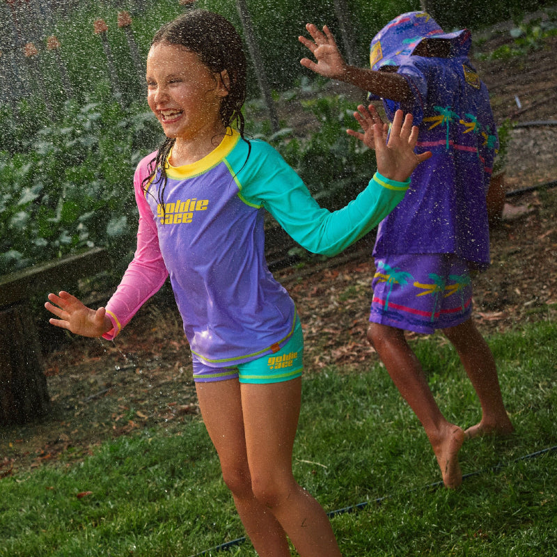 Goldie + Ace Rashguard - Splice Beach