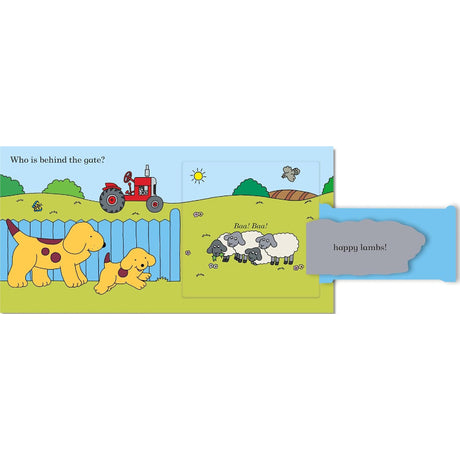 Who Is On The Farm, Spot? Double Flap Book